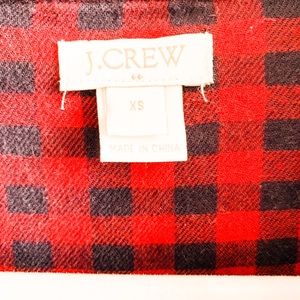 JCrew flannel dress
